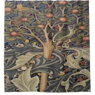 Cortina De Ducha Trabajo hermoso del nouveau del arte de William