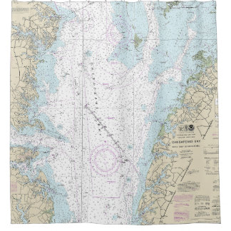 Cortina De Ducha Trampa de lobo a gráfico naumático de Smith Point