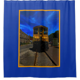 Cortina De Ducha Tren de cosecha