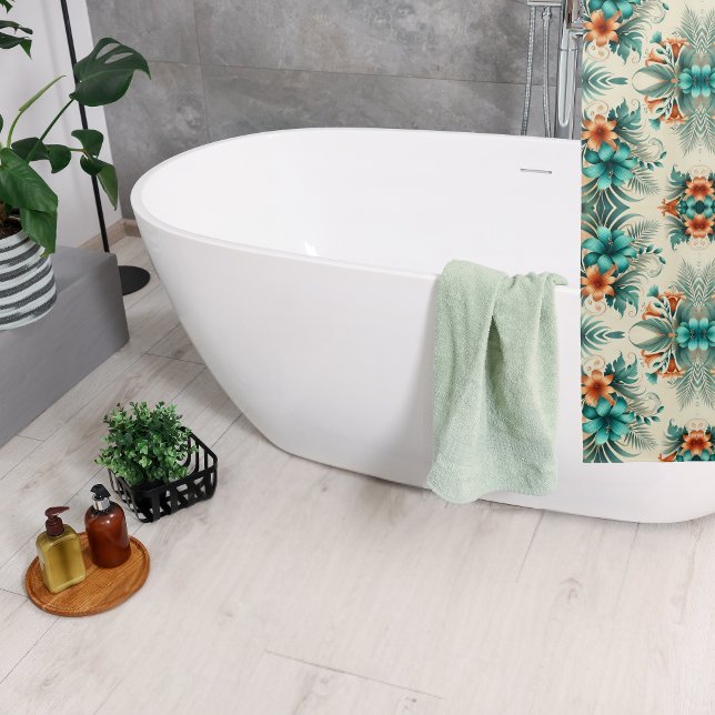 Cortina de ducha Tropical Light (Subido por el creador)