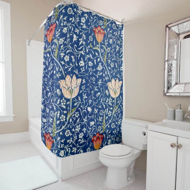 Cortina De Ducha Tulipán, William Morris (In situ)