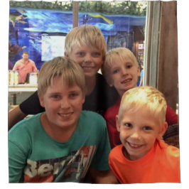 Cortina De Ducha TUS NIÑOS en una