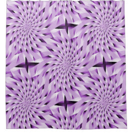 Cortina De Ducha Twirls de lavanda.........