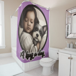 Cortina De Ducha Un abrazo al día