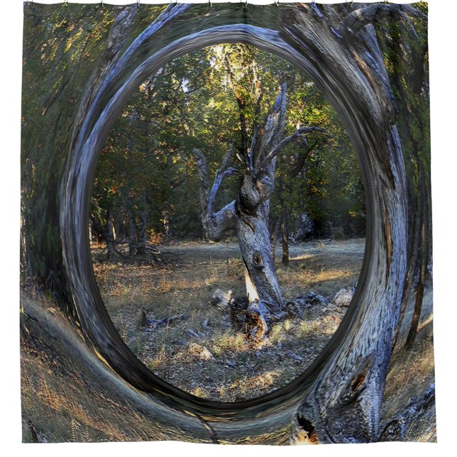 Cortina De Ducha Un árbol embrujado......... (Anverso)