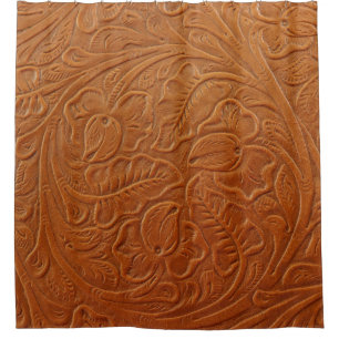 Cortina De Ducha Un elegante fondo marrón claro hecho de