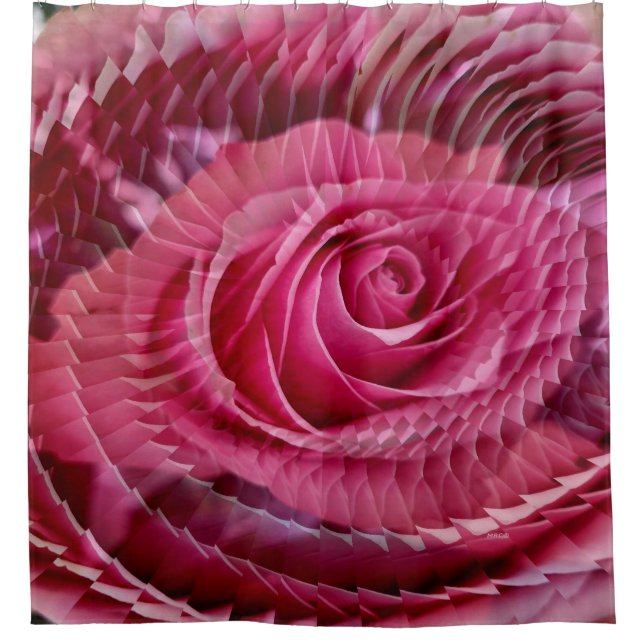 Cortina De Ducha Un Rosa es un rosa......... (Anverso)