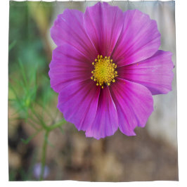 Cortina De Ducha Una galaxia dentro de una flor