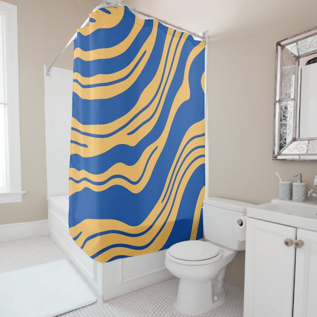 CORTINA DE DUCHA ¡UNA PISCINA CUIDADA! (In situ)