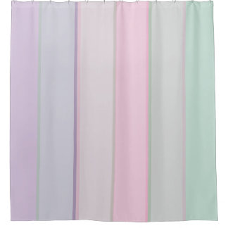 Cortina De Ducha Unicornio de Raya Pastel