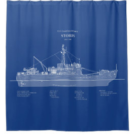 Cortina De Ducha USCG Cutter Storis wmec-38 - ABD