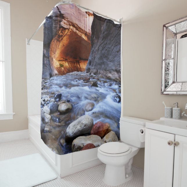 Cortina de ducha Utah, Parque Nacional Zion (In situ)