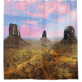 Cortina De Ducha Valle del Monumento.