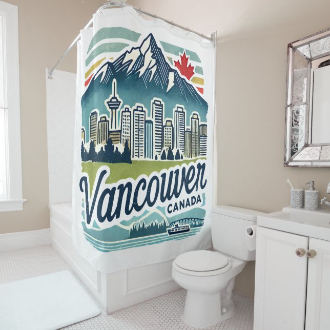 Cortina De Ducha Vancouver Canada (In situ)
