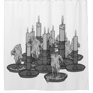 Cortina De Ducha Velas