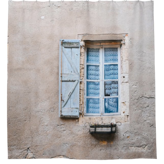 CORTINA DE DUCHA VENTANA ABIERTA (Anverso)