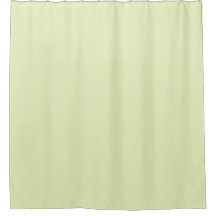 Cortina de ducha verde de estilo clásico Sherbet L