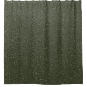 Cortina de ducha verde musgo texturizada – Persona