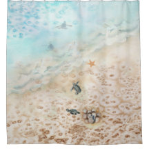 Viaje de tortugas marinas