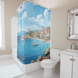 Cortina De Ducha Viajes de arte de Saint Tropez Francia