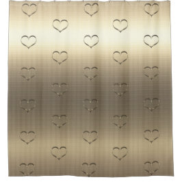 Cortina De Ducha Vibe de temporada de vacaciones de oro