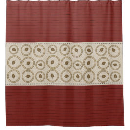 Cortina De Ducha Vibe de temporada de vacaciones de oro