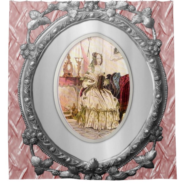 Cortina de ducha victoriana (Anverso)