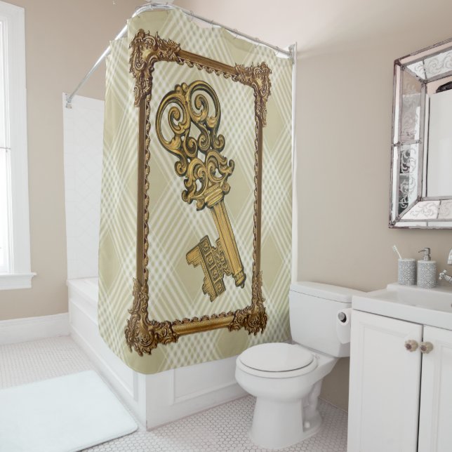 Cortina de ducha victoriana (In situ)