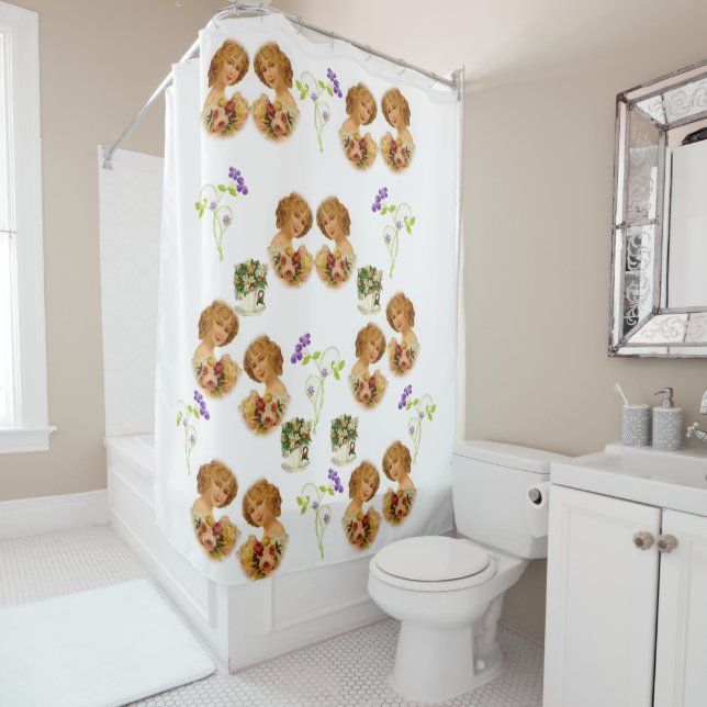 Cortina de ducha victoriana (In situ)