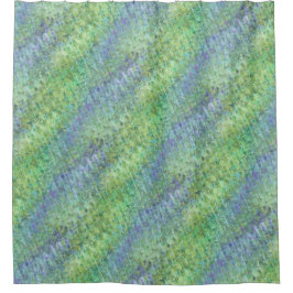 Cortina De Ducha vidrio atómico de mar: