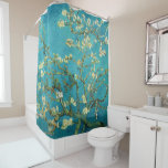 Cortina De Ducha Vincent Van Gogh Blossoming Almond Tree Floral Art<br><div class="desc">Vincent Van Gogh Blossoming Almond Tree Vintage Floral Art Curtain Blossoming Almond Tree es un cuadro de 1890 del artista holandés post-impresionista Vincent van Gogh. Almond Blossoms es un grupo de varios cuadros de 1888 y 1890 de Vincent van Gogh en Arles y Saint-Rémy, al sur de Francia, de almendros...</div>