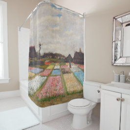Cortina De Ducha Vincent van Gogh - Camas de flores en Holanda