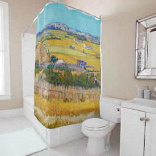 Cortina De Ducha Vincent van Gogh - Cosecha en La Crau