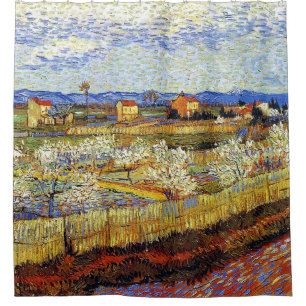 Cortina De Ducha Vincent Van Gogh - La Crau con melocotoneros