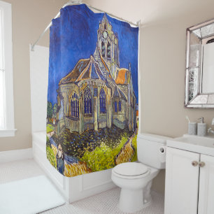Cortina De Ducha Vincent van Gogh - La Iglesia de Auvers