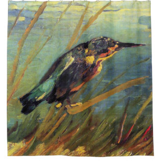Cortina De Ducha Vincent Van Gogh - Martín Pescador - Arte Amante d