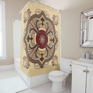 Cortina De Ducha Vino de chocolate