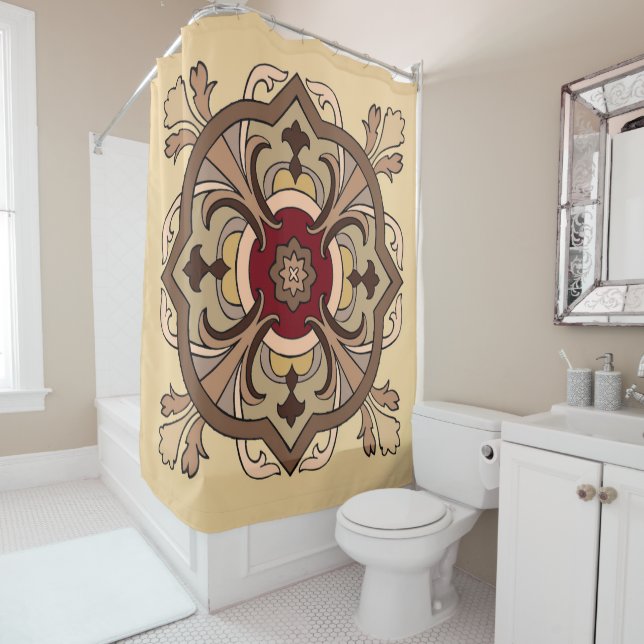 Cortina De Ducha Vino de chocolate (In situ)