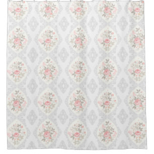 Cortina De Ducha Vintage Floral