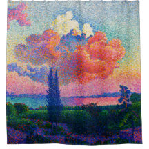 Vintage La pintura de la nube rosa (1896)