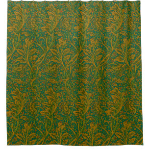Cortina De Ducha Vintage William Morris Arcadia Totalmente Sin Cost