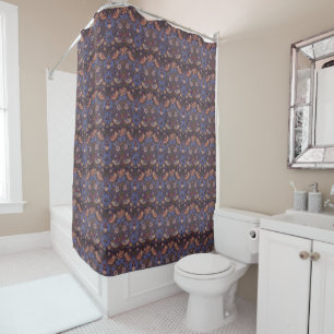 Cortina De Ducha Vintage William Morris Strawberry Thief