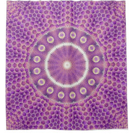 Cortina De Ducha Violet Flame Hive