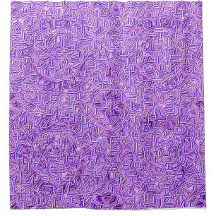 Cortina de ducha violeta agrietada