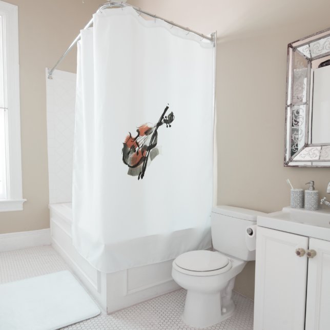 Cortina De Ducha Violin (In situ)