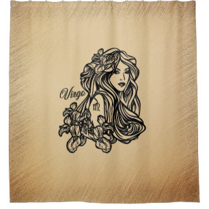 Cortina De Ducha Virgo Zodiac Antigüedad