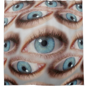 Cortina De Ducha Visión psicodélica: Ilusión ocular abstracta