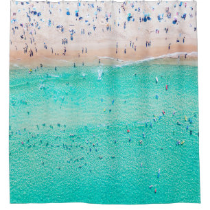 Cortina De Ducha Vista aérea de la playa de Bondi en el perfecto dí