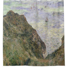 Cortina De Ducha Vista al mar por Claude Monet