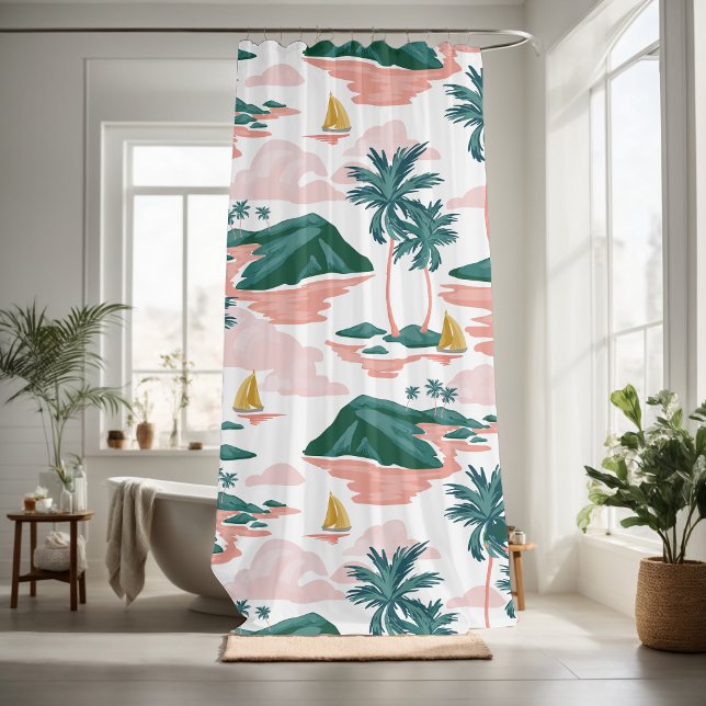 Cortina De Ducha vista natural de bonito (Subido por el creador)